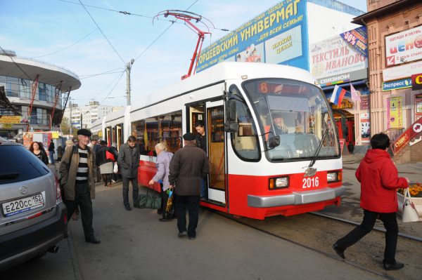 >Схема движения трамваев в заречной части Нижнего Новгорода временно изменится
