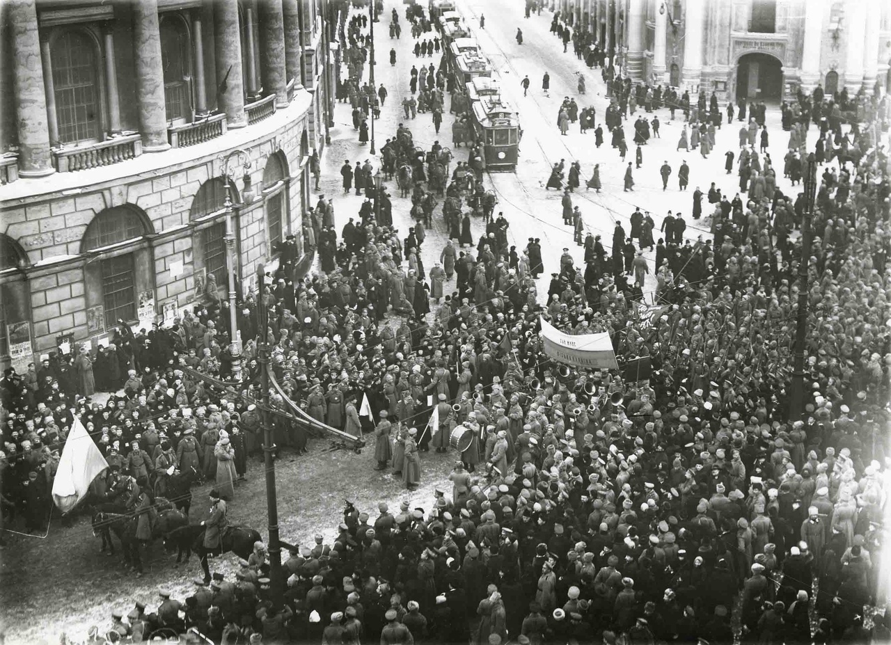 санкт петербург в 1917