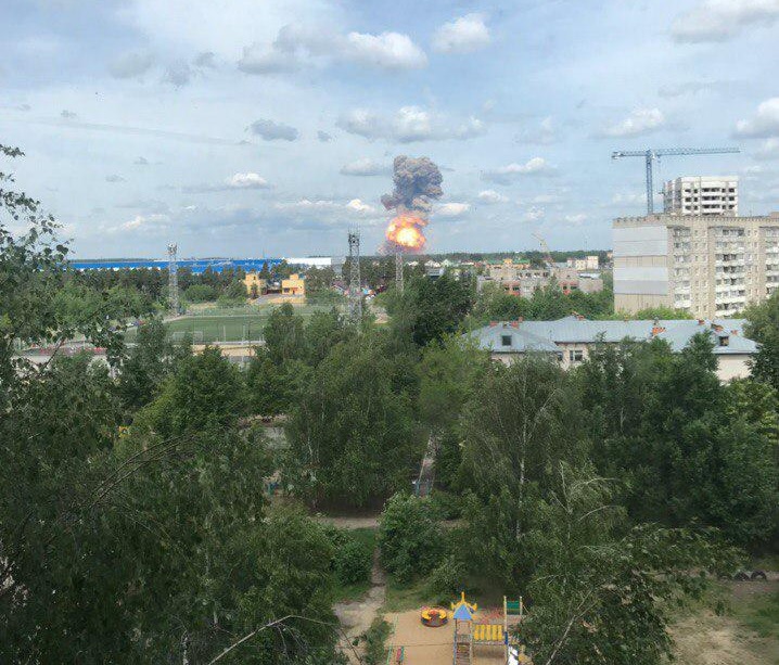 Пожар на заводе «Кристалл» в Дзержинске ликвидировали
