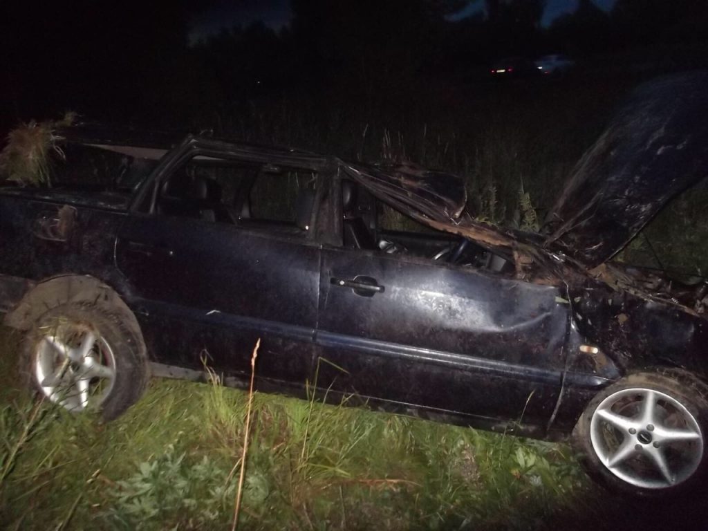 Иномарка вылетела в кювет на трассе в Нижегородской области: погибли два человека (ФОТО)
