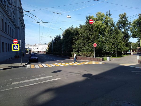 Разметку на пешеходных переходах обновят около нижегородских школ