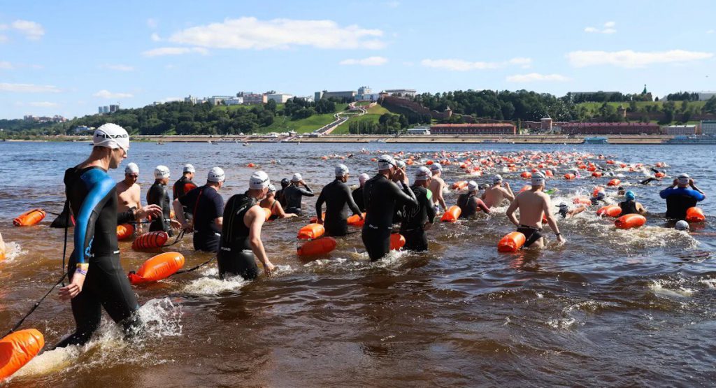 Массовый заплыв по Волге пройдет в Нижнем Новгороде