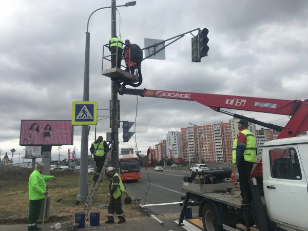 На опасном переходе на улице Карла Маркса заработает светофор