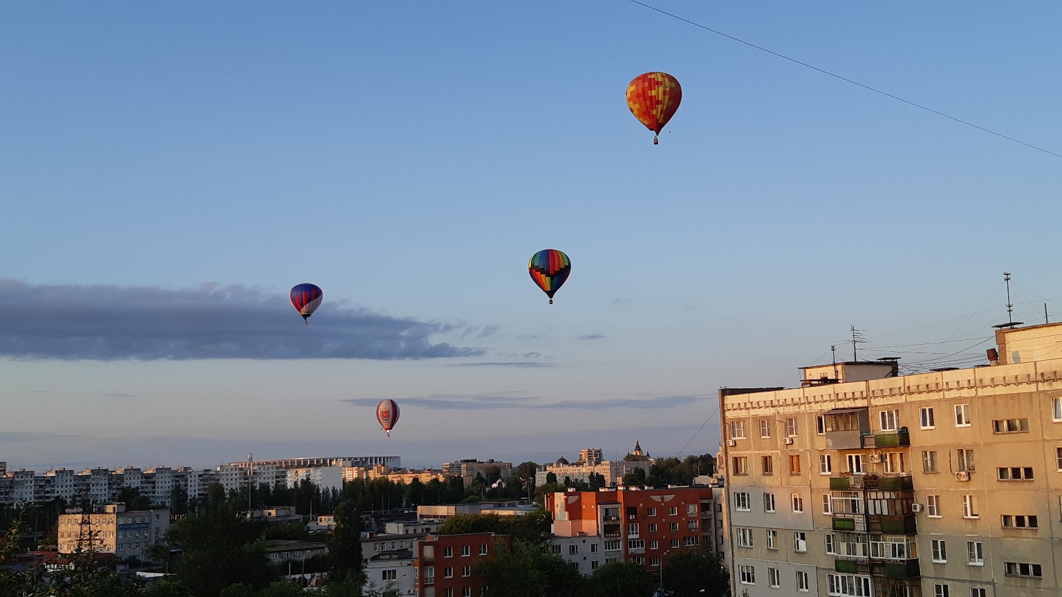 Полет шаров нижний новгород