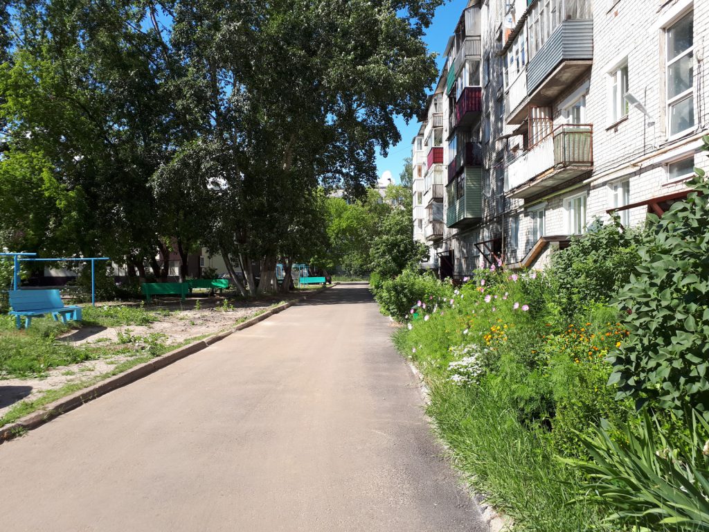 14 дворов благоустроено в Нижегородской области в рамках федеральной программы «Формирование комфортной городской среды»