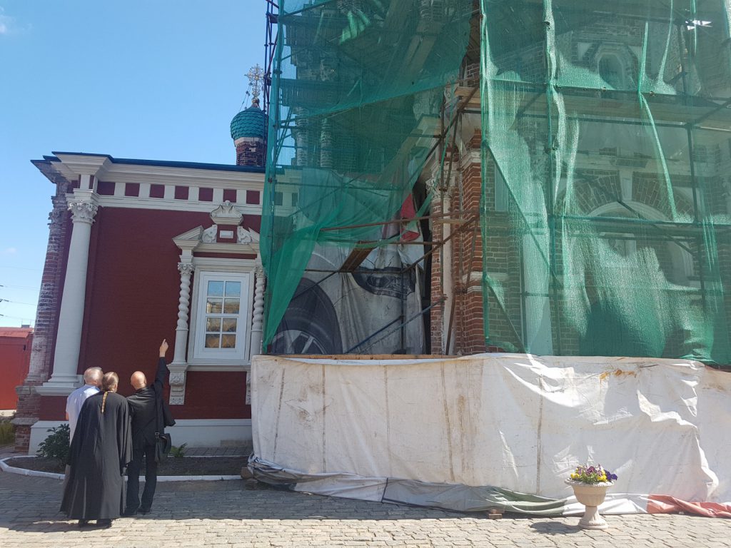 В Нижегородской области начали реставрировать одну из двух находящихся в регионе строгановских церквей — федеральный ОКН