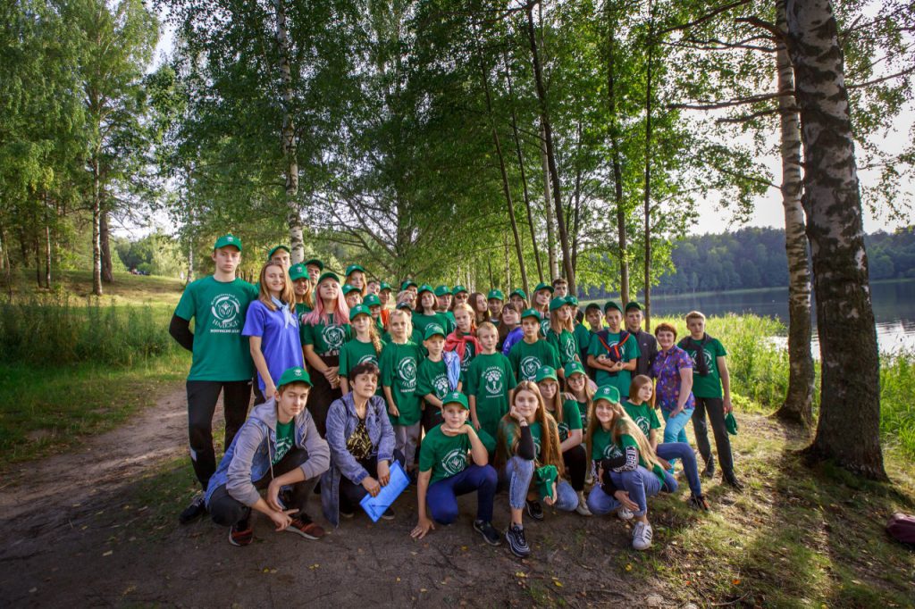 Торжественное закрытие профильной смены проекта «Экологический десант-2019» прошло в детском оздоровительном лагере «Спутник»
