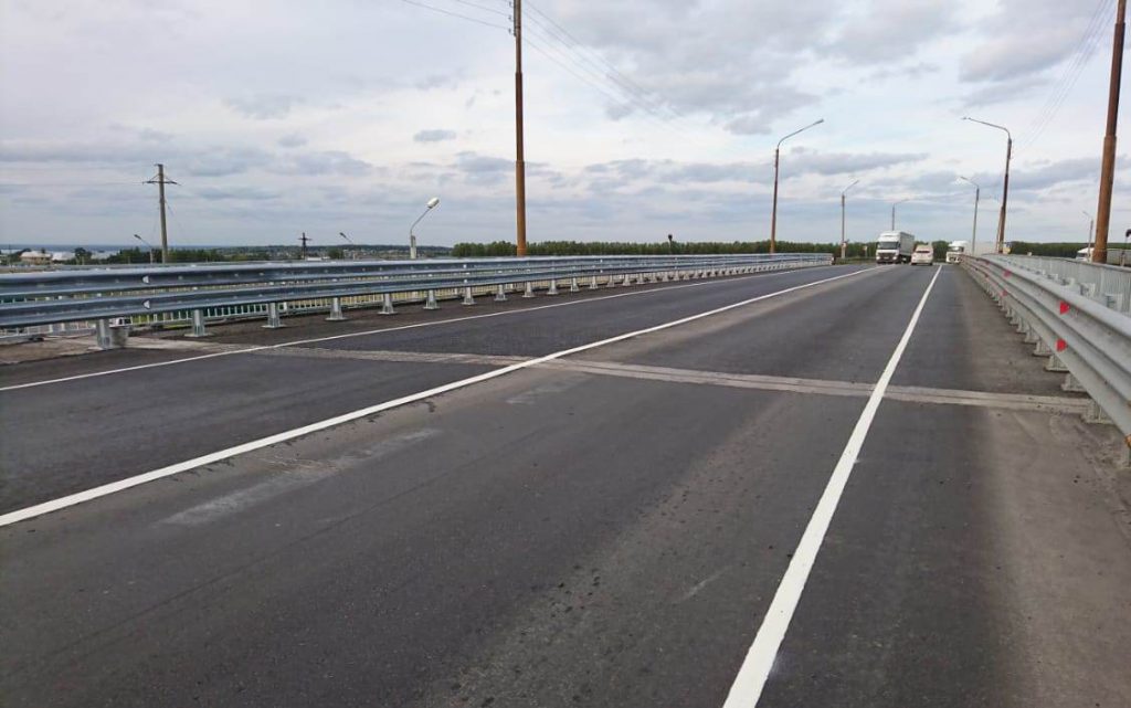 Движение по путепроводу через трассу М‑7 «Волга» в Кстовском районе восстановлено в полном объеме