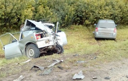 >Один человек погиб и четверо ранены в лобовом ДТП под Нижним Новгородом