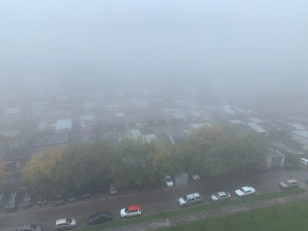 Густой туман окутал Нижний Новгород: День города пройдет под дождем