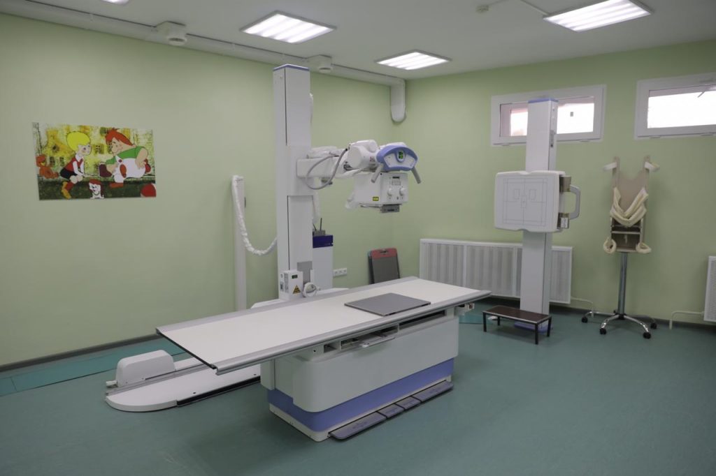 Завершается ремонт детской поликлиники больницы № 39