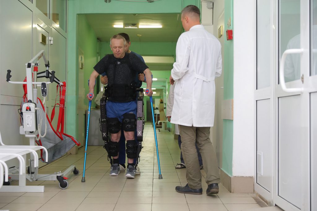 Экзоскелет проходит апробацию в нижегородской городской больнице № 33