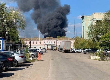 Пожар произошел на заводе «Оргстекло» в Дзержинске: есть пострадавшие