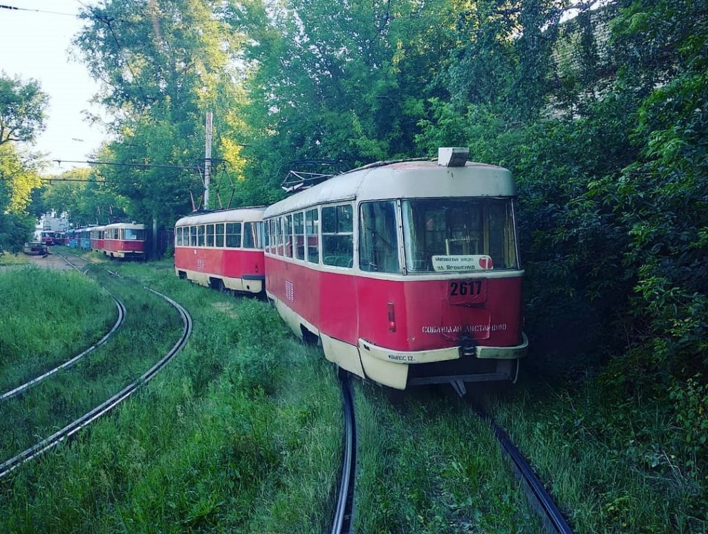 Водитель нижегородского трамвая завёл аккаунт в Instagram: показываем необычные фотографии городского электротранспорта