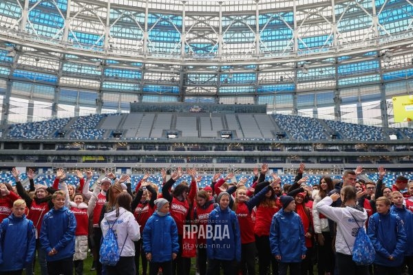 Стадион «Нижний Новгород» теперь можно посетить онлайн