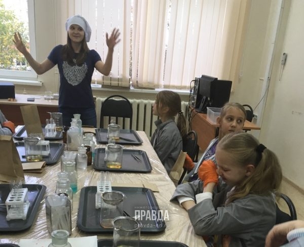 «Наука о еде»: рассказываем, как юные нижегородцы в игровом формате познают тайны химии, физики и биологии