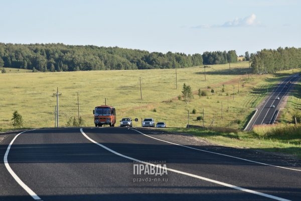 Доля дорог, соответствующих нормативу, в городских агломерациях Нижегородской области в 2019 году выросла благодаря нацпроекту до 76%