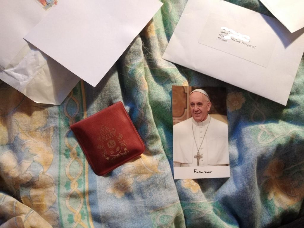 Нижегородский школьник получил письмо от Папы Римского