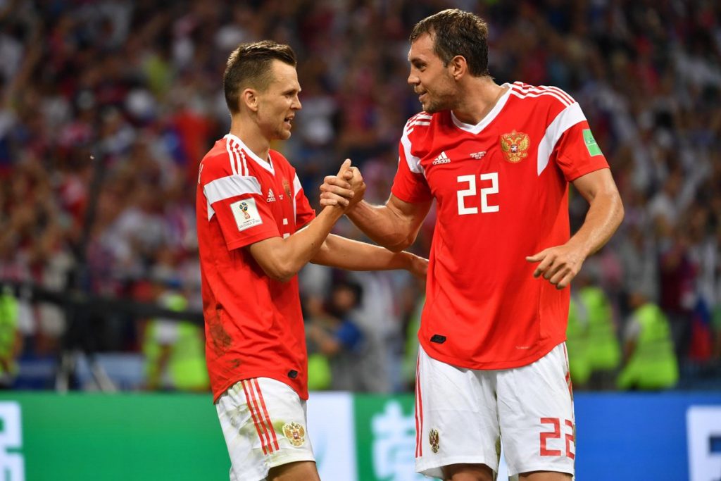 Два гола Дениса Черышева помогли сборной России досрочно оформить путёвку на Евро-2020