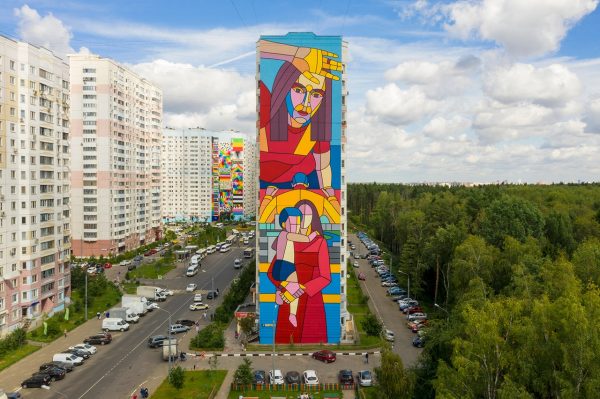 Известный московский стрит-арт художник распишет стену дома в центре Нижнего Новгорода