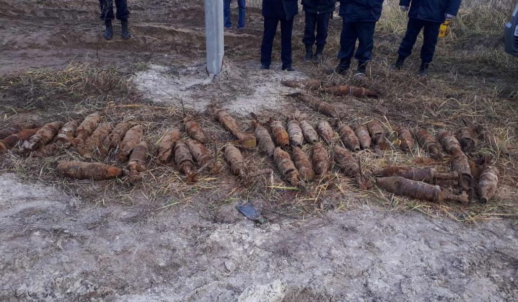 40 противотанковых снарядов нашли в Дзержинске