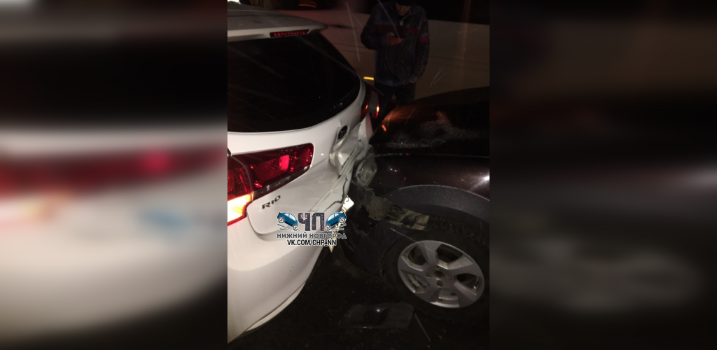 Три автомобиля столкнулись из-за пьяного водителя