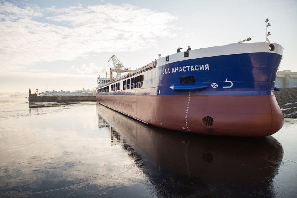 Сухогруз «Пола Анастасия» спустили на воду на заводе «Красное Сормово»