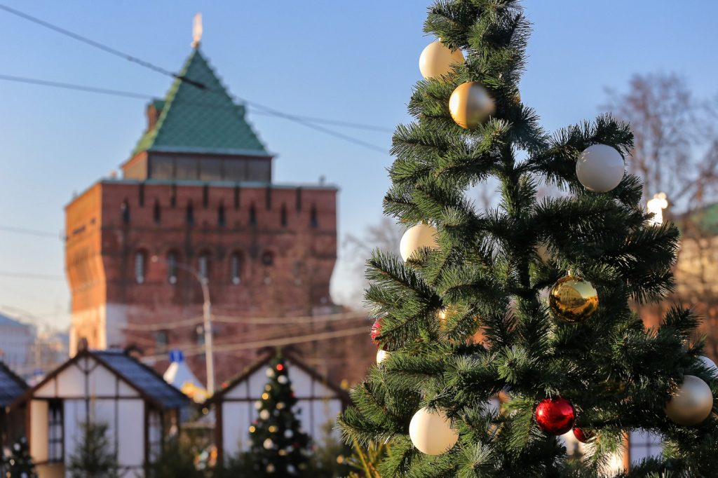 Каток и горку откроют в эти выходные в центре Нижнего Новгорода
