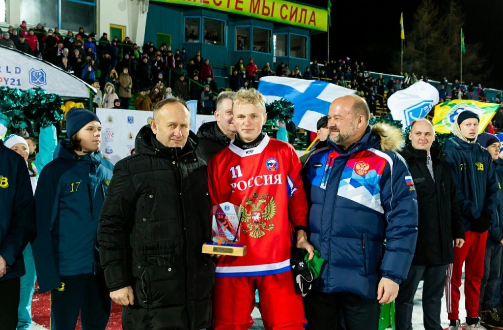 Нижегородский спортсмен стал лучшим игроком молодёжного первенства мира по хоккею с мячом