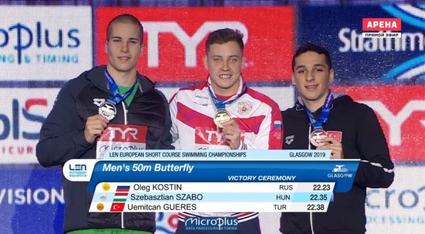 Золото чемпионата Европы покорилось нижегородскому пловцу Олегу Костину