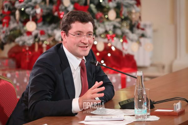 Глеб Никитин поздравляет нижегородцев с наступающим Новым годом (ВИДЕО)