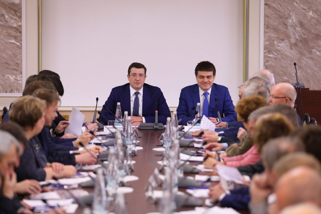 Михаил Котюков и Глеб Никитин провели совещание по вопросу развития научно-образовательного центра в Нижегородской области