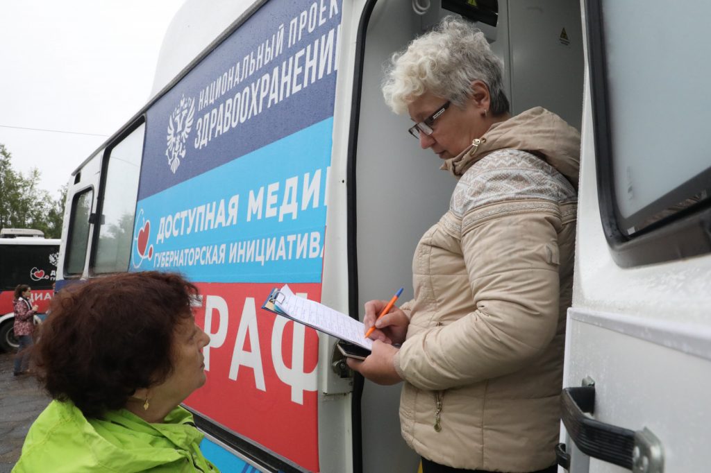 150 населенных пунктов 48 районов Нижегородской области посетили «Поезда здоровья»