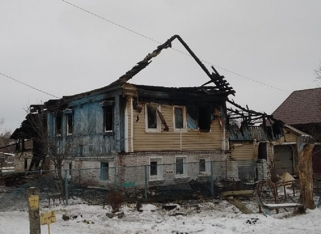 Молодой мужчина погиб на пожаре в Нижегородской области