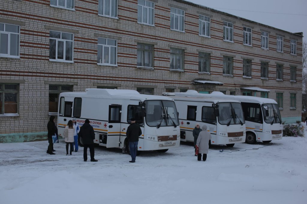 11 населенных пунктов 4 районов Нижегородской области посетили «Поезда здоровья» в 2020 году