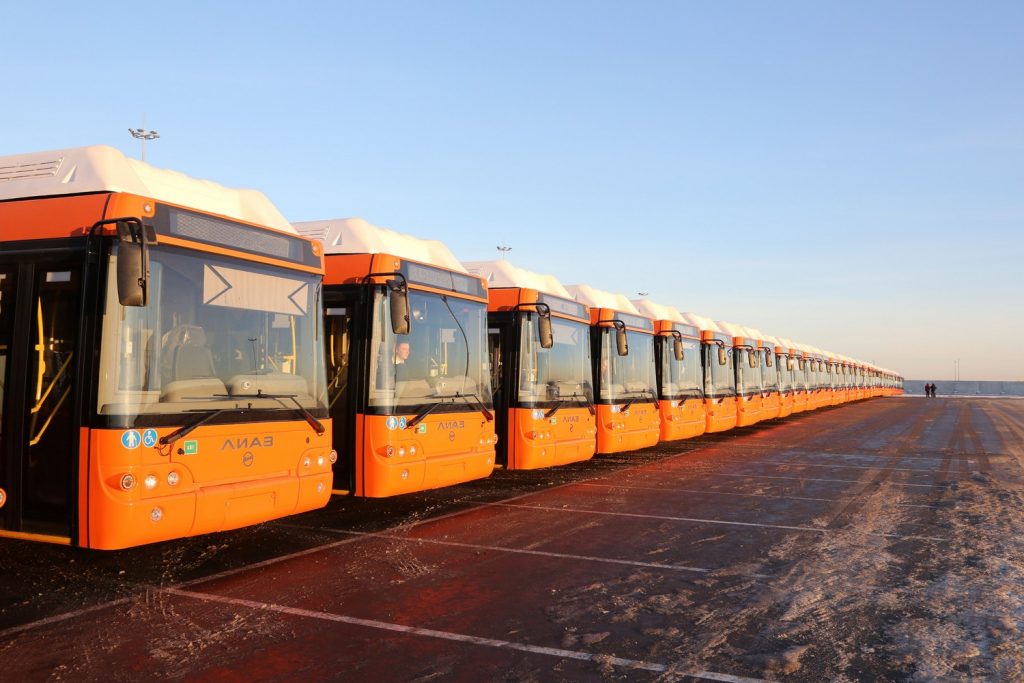 Все 74 новых автобуса выйдут на маршруты до конца недели в Нижнем Новгороде
