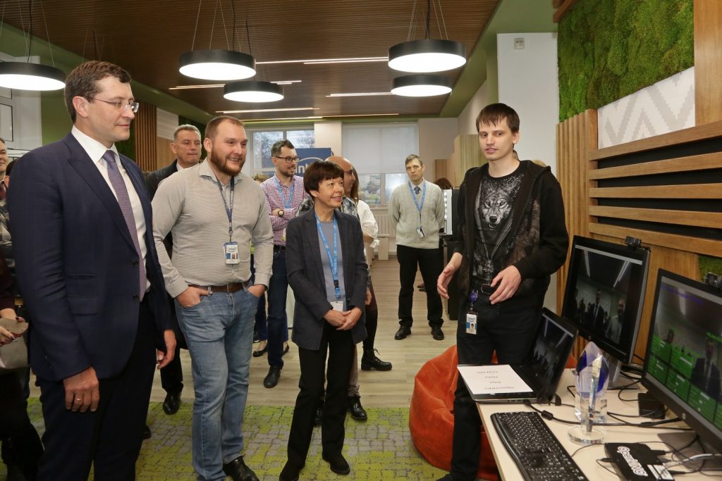 Глеб Никитин принял участие в открытии нового офиса Intel в Нижнем Новгороде