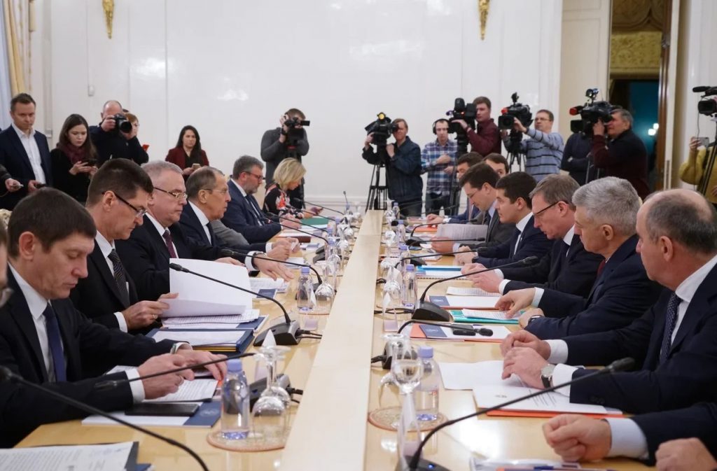 Глеб Никитин принял участие в заседании Совета глав субъектов Российской Федерации при МИД России