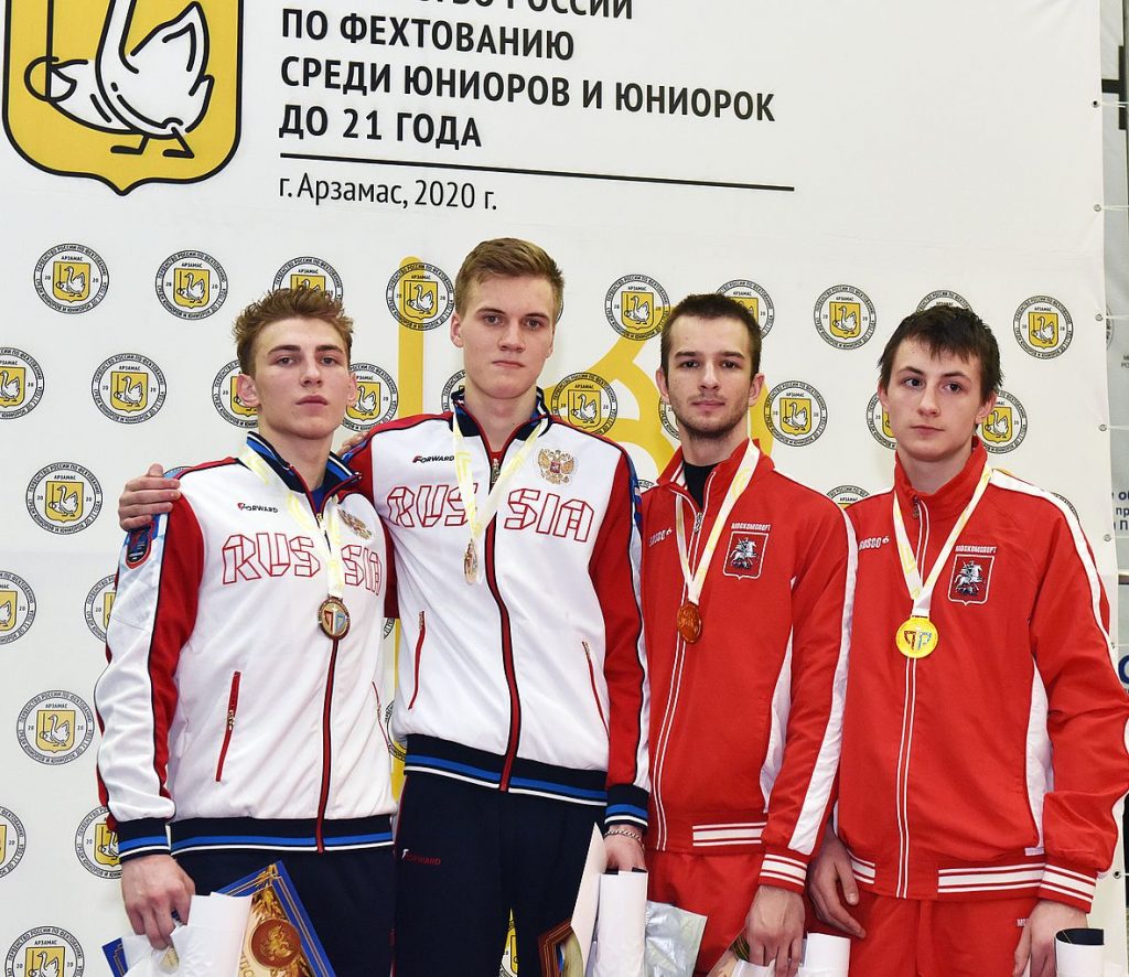 Фехтовальщик из Арзамаса стал победителем на юниорском Первенстве России