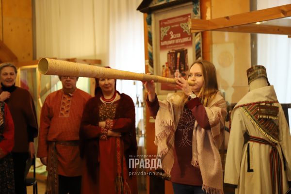 Выставка старинных музыкальных инструментов открылась в Нижнем Новгороде