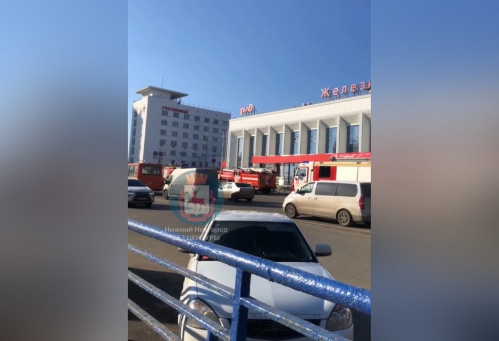 Московский вокзал эвакуировали из-за угрозы пожара