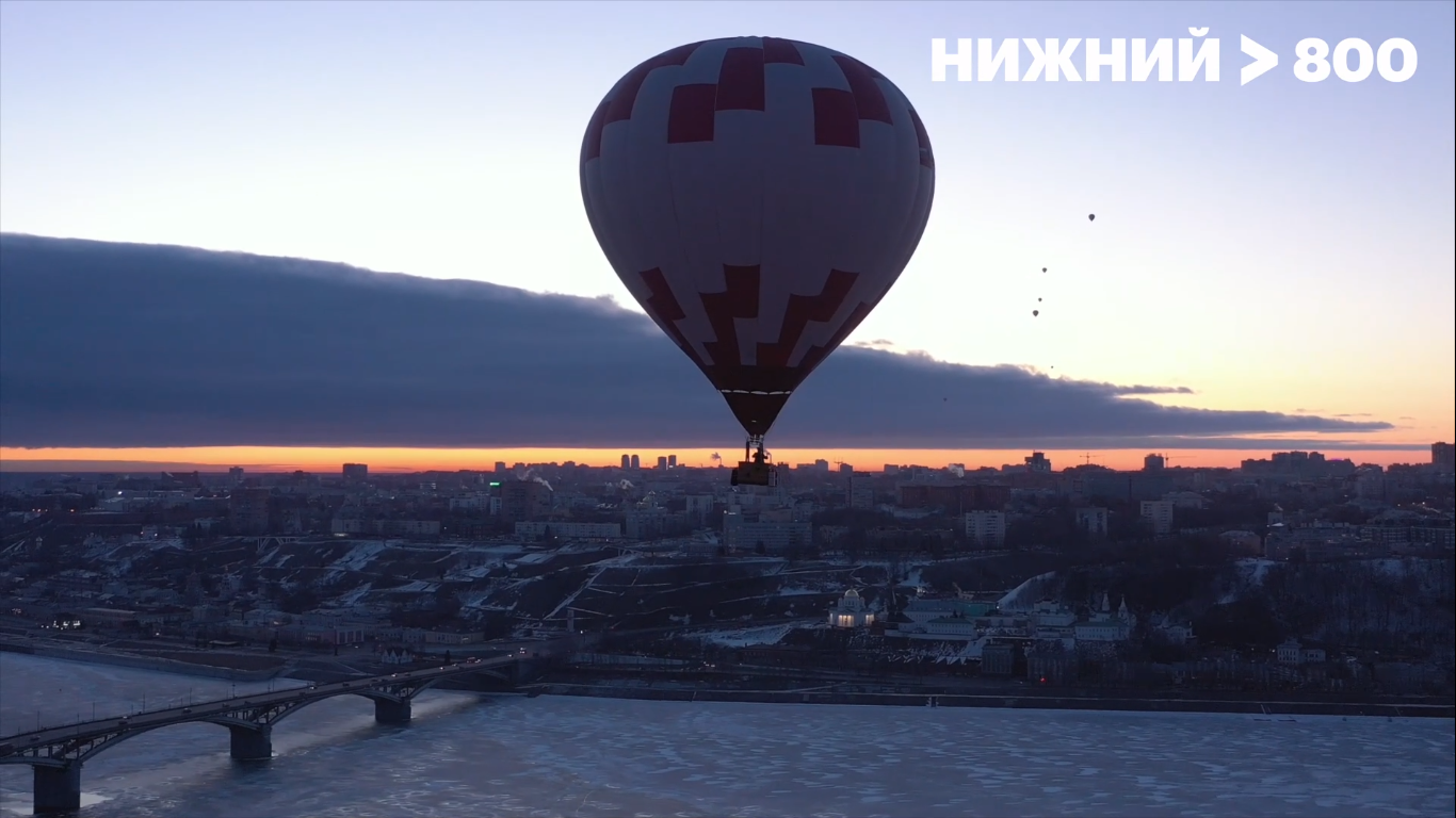 Полет шаров нижний новгород