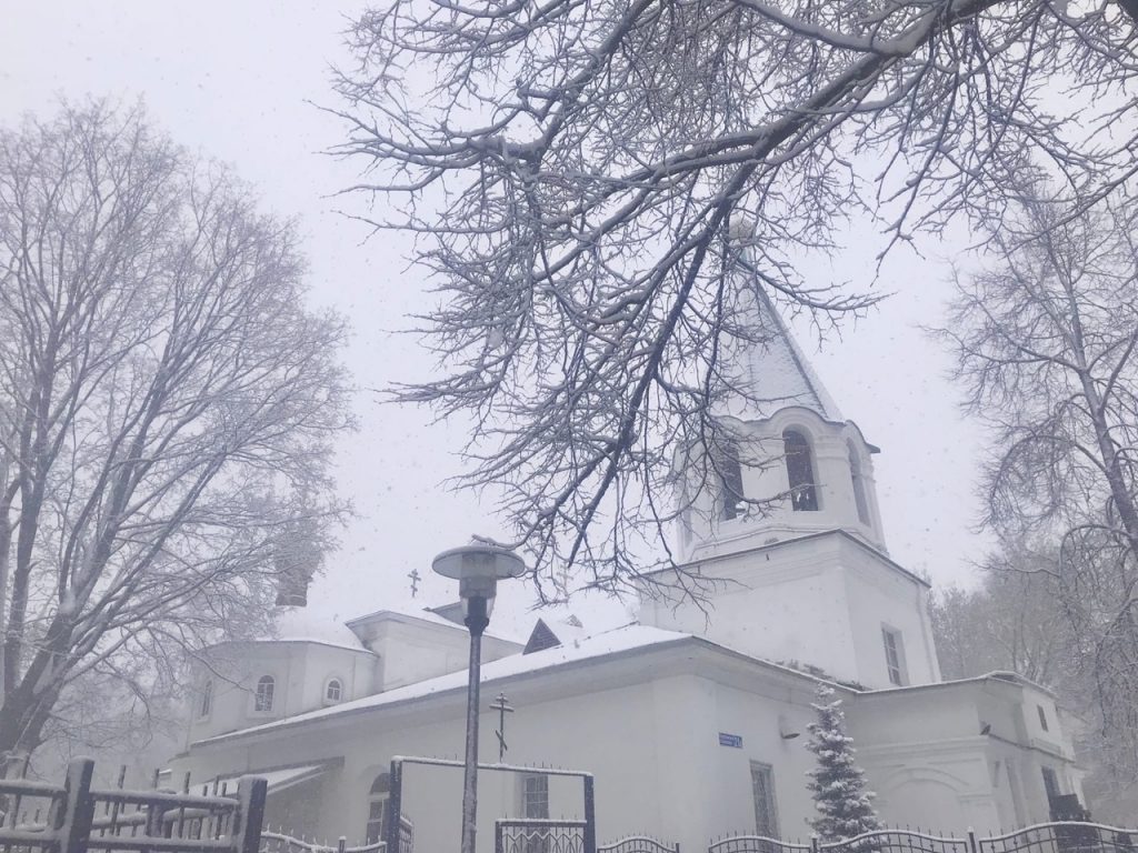 Снова зима: нижегородцы делятся фотографиями мартовского снегопада