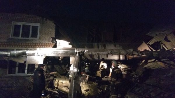 В Вачском районе обрушился дом из-за хлопка газа