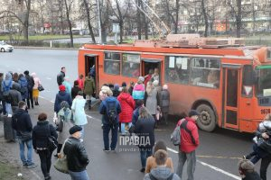 Троллейбусы из Москвы не выпускают на маршруты в Нижнем Новгороде