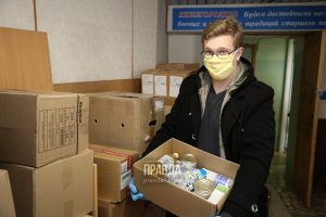 Нижегородцы, особо нуждающиеся в&nbsp;помощи, получают продуктовые наборы