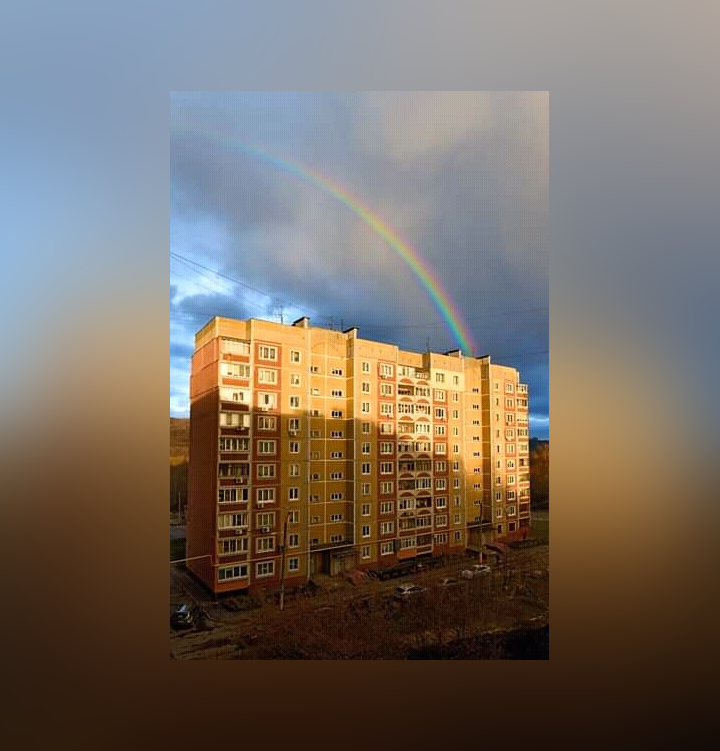 Фото дня: Нижегородцы обрадовались радуге