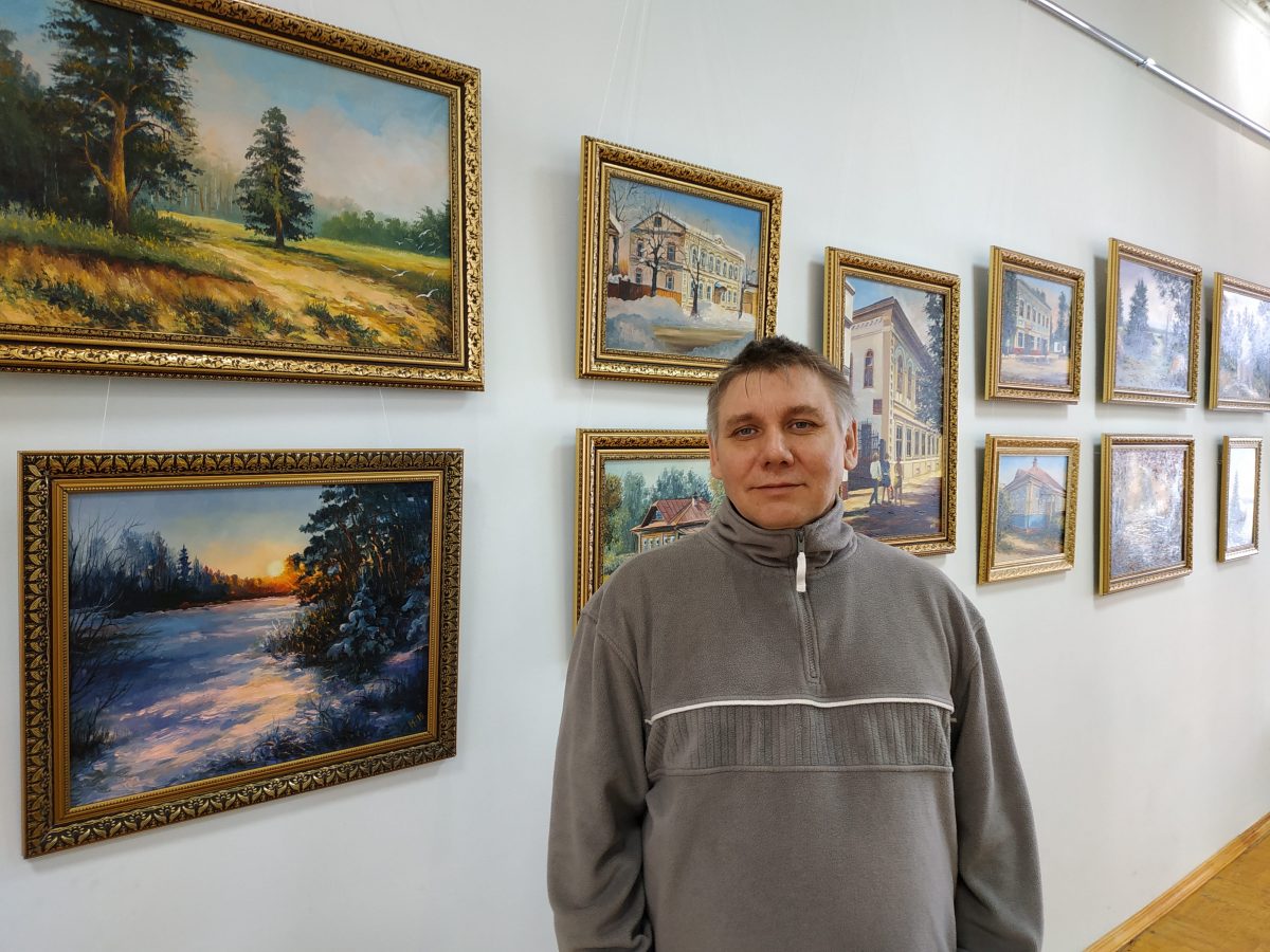 Николай Могучев Ветлуга художник картины