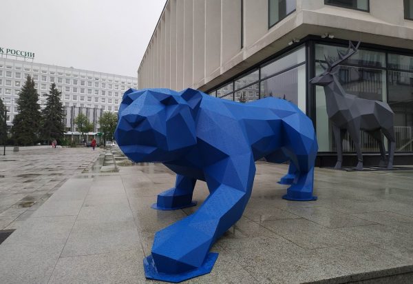 Синяя пантера появилась в центре Нижнего Новгорода