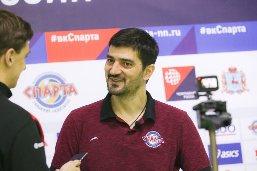 Слободан Радивоевич продолжит работу главным тренером женского волейбольного клуба «Спарта»